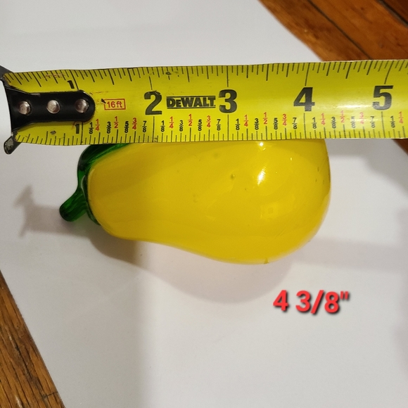 Murano Style Fruit Blown Art Glass Decor - Picture 14 of 16